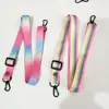 Lanyard para Celular de Poliéster Novo Estampado de Desenho Animado Feito em Casa Porta-Moedas Alça de Ombro Transversal Alça Universal de Silicone para Bolsa