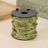 DIY Hojas de Ratán Verde Decoración Estilo Bosque Verde Cuerda Cuerda de Cáñamo Materiales Tejidos a Mano Artefacto de Joyería Hojas