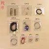 Bolsa de PVC con Cierre Hermético Bolsa para Joyería Pulsera Joyería Sellada Transparente Antioxidation Bolsa de Almacenamiento para Joyería Pulsera Antioxidation