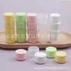 Frasco de esmalte preto 8g, frasco de creme, frasco de máscara de amostra, frasco de creme 8ml, frasco dispensador de máscara de lama, frasco de batom
