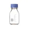 Botella de Reactivo Escarchada 60/125/250/500/1000ml Tapa Blanca Azul Té Botella de Reactivo Transparente Marrón Engrosada