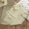 Pantis sin costuras para mujer con refuerzo de seda, ribete de encaje Pure Desire, bragas transpirables de cintura media, levanta glúteos, sensación sexy y casi imperceptible