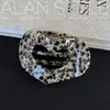 A nova coleção de outono da A-Lan: Presilhas de cabelo de acetato estilo coreano com designs de estrela e estampa de leopardo, espessadas para maior durabilidade, adequadas para penteados semi-presos e coques, presilhas de tubarão, acessórios de cabelo