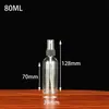 Spot 50 100ml Botella de Plástico PET Transparente Botella con Atomizador Doméstica Portátil Pequeña Botella con Atomizador Botella para Alcohol Loción