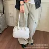 Bolso de mano de nicho estilo coreano para mujer, nueva colección otoño 2026, bolso tote con patrón de diamantes, bolso de hombro de moda para el trabajo, y bolso de axila