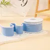 Cinta de Mezclilla Nueva de Color Sólido de 4 cm Doble Cara Hecha a Mano para DIY Diadema Estilo Coreano Lazo para el Cabello Accesorios de Empaque para Ropa