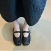 Sapatos Mary Jane franceses de corte baixo sola macia respirável 2026 outono novo retrô para o trabalho versátil estilo fada sapatos de salto único femininos
