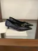 Zapatos de Piel Elegantes de Estilo Francés para Mujer, sin Cordones, Punta Fina y Boca Baja, con un Diseño con Estilo