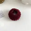 Elegante pinza de garra pequeña de camelia para mujer, pieza floral termorretráctil, pinza para el pelo para peinado semi-recogido 2026