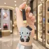Bolsa Pequena KT Versátil com Strass Integral Pingente Chaveiro Adesivo Boneca de Strass Exquisite Boutique Pingente de Chaveiro de Carro
