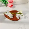 Pendientes Súper de Hada con Borlas Florales, Pendientes Frescos y Elegantes Estilo Bosque, Pendientes de Nicho de Gama Alta al por Mayor para Mujeres