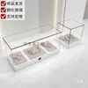 Vitrina de Exhibición de Adornos de Escritorio Personalizados con Cerradura Joyería de Jade Teléfono Móvil Gafas Tienda Vitrina de Cristal Exhibición de Museo