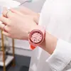 Reloj de Prueba para Niños Niñas Niños Estudiantes Resistente al Agua Imitación Caída Macarrón Deportivo Color Caramelo Gelatina Fresco
