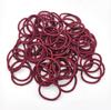 Lazo elástico para el pelo multicolor sin costuras de 4 mm de grosor para cross-border, bandas para el pelo de alta elasticidad, sin dañar el pelo, cintas para la cabeza, accesorios DIY