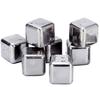 Doméstico Aço Inoxidável 304 Cubo de Gelo Metal Congelamento Rápido Cubo de Gelo Criativo Quadrado Bebida Gelada Gelo para Whiskey Pedra de Gelo para Vinho