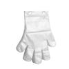 Guantes Desechables Personalizados OEM con Agujero para Colgar Engrosados Grado Alimenticio Guantes de Boca Alta y Baja Suministro KFC McDonald's