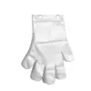 Guantes Desechables con Orificio para Colgar para Hogar Cocina Plástico Guantes Gruesos Catering Grado Alimenticio Belleza Guantes Desechables