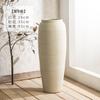 Vaso Grande de Cerâmica Jingdezhen Sala de Estar Nórdica Pote de Cerâmica Grossa de Chão Ornamento Decorativo Minimalista Moderno Frete Grátis