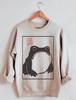 Sudadera de algodón con cuello redondo, informal, holgada, de moda, con estampado transfronterizo de Amazon, para mujer, primavera y otoño de 2024, Europa y América