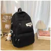 Nueva Mochila Escolar para Chica Estilo Universitario Versión Coreana Femenina Estudiante de Preparatoria Estudiante de Secundaria Mochila de Viaje de Gran Capacidad Mochila para Hombre
