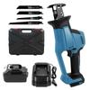 Serra Sabre Portátil de Alta Potência com Bateria de Lítio, Modelo Transfronteiriço Mt, para Uso Doméstico, Serra Sabre Manual, Pequena Serra Elétrica para Lenha