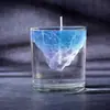 Velas Aromáticas Creativas de Iceberg Flotante, Cera de Gelatina Tridimensional Hecha a Mano, Fragancia Ambientador de Habitación para Uso Doméstico