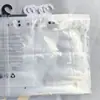 Bolsa de Empaque para Ropa de PP con Gancho Película Plástica Transparente Bolsa con Logo Impreso Percha Ropa