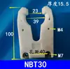 Cambiador automático de herramientas para husillo de máquina de grabado, portaherramientas y cargador de herramientas; revistero de herramientas CNC para carpintería ISO/NBT30