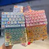 Novo produto criativo e fofo: Chaveiro de brinquedo de botão antiestresse com 26 teclas, acessório de pingente para bolsa infantil, diversão sem parar
