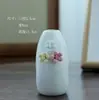 Vaso de Cerâmica Florido Artesanal Presente de Feriado Recipiente para Flores Sala de Estar de Casa Ornamentos Criativos Pequenos Lembranças Atacado