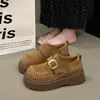 Zapatos Birkenstock Retro de Cobertura Total para Mujer, Novedad Otoño 2026 Mocasines Versátiles de Moda Estilo Británico con Suela Gruesa