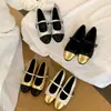 Zapatos Mary Jane de Suela Plana Estilo Francés, Bloques de Color, Punta Redonda, Versátiles y Cómodos, Zapatos de Ballet Negros Elegantes y Deslumbrantes para Mujer