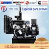Grupo Gerador Diesel Weichai Yuchai Cummins 25Kw Tanque de Combustível na Base T30/40/50 Economia de Combustível e Silencioso