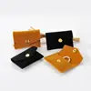Bolsas para Joyería Gruesas de Felpa Larga Personalizadas de Fábrica con Bolsillos con Broche Metálico, Bolsas de Empaque para Joyería de Alta Calidad
