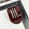 Pinza para el pelo de alta gama transfronteriza, nuevo estilo 2026, pinza de pico de pato, pinza para el pelo ovalada plana para la parte trasera de la cabeza