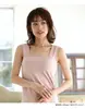 Camiseta Básica de Algodão Lotte Ranking para Mulheres 10 Cores 2023 Nova Camiseta Interna de Verão Feminina Suspbottomer Amazon Spot