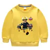 Sudadera de Felpa para Niños Sudadera de Felpa para Niños Bomberos Ropa de Otoño e Invierno Bebé Capa Base Caliente Engrosada Ropa de Invierno para Niños