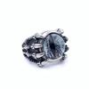 Anillo retro personalizado para hombre con garra de dragón y ojo del diablo de acero de titanio, moda europea y americana, anillo punk, joyería al por mayor