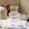 Vaso Pequeno Estilo Ins Vaso de Vidro Retrô de Aparência Sofisticada Atacado Ornamentos Vaso de Flor Seca Vaso de Alto Nível Hidroponia