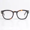 Montura de gafas TOM Ford TF0590 placa anti-luz azul miopía montura de gafas ópticas gafas planas generación transfronteriza