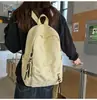 Mochila de Gran Capacidad, Alta Calidad, Color Sólido, Nueva Mochila Escolar de Moda Versátil, Mochila Gruesa Multifuncional para Viajes de Estudiantes