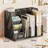 Estantería de escritorio Estante de almacenamiento para escritorio de oficina Escritorio de dormitorio Escritorio de estudio para niños Estante de almacenamiento para libros Estante de almacenamiento de mesa