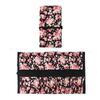 Bolsa para Pincéis Heftie de 13 Compartimentos Flor de Cerejeira Peixe Saltando Carpa Bolsa de Armazenamento para Pincéis de Maquiagem Grande Capacidade Portátil Estilo Chinês Ferramentas de Beleza