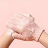 Guantes Exfoliantes de Cinco Dedos y Toalla de Baño Chuanqi'Er, Suministros de Baño para Eliminación Indolora de Suciedad, Herramienta Exfoliante para Niños