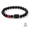 Pulsera de Cuentas de Piedra Natural de los Doce Signos del Zodíaco Artículo de Venta Caliente Transfronterizo Pulsera de Cuentas Mixtas Piedra Ojo de Tigre Piedra de Imagen