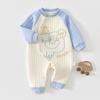 Macacão de Bebê Quente Primavera e Outono Acolchoado Roupas de Inverno Roupas para Recém-Nascidos Roupas de Outono Roupas Espessadas para Outono e Inverno
