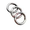En stock, anillo de resorte abierto de aleación de zinc, anillo decorativo móvil, botón colgante, diámetro interior 20 25 mm
