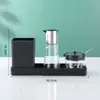Conjunto de Potes para Condimentos e Pimenta de Aço Inoxidável 304 para Restaurantes Comerciais Garrafa Criativa para Molho de Soja Garrafa para Vinagre para Restaurantes
