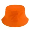 Sombrero de pescador de ala ancha de color sólido, sombrero de cubo estampado del grupo de protección solar para estudiantes, sombrero casual con logo para actividades al aire libre para padres e hijos