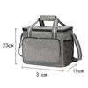 Nova Bolsa Grande Isolada da Amazon Impermeável Tecido Oxford Bolsa de Piquenique Bolsa de Gelo para Exterior Bolsa Isolada Portátil Espessada